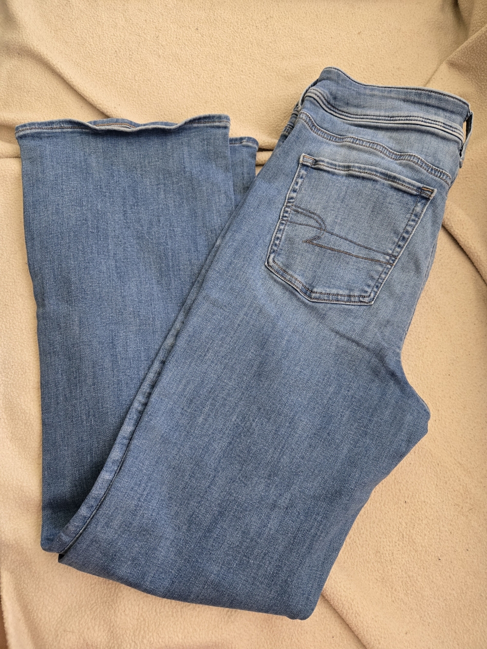 American Eagle High-Waisted Flare Jeans